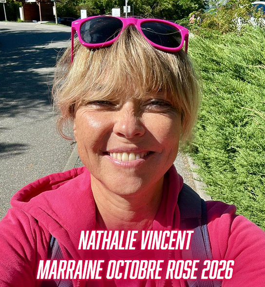 Nathalie Vincent - Marraine Octobre Rose 2026